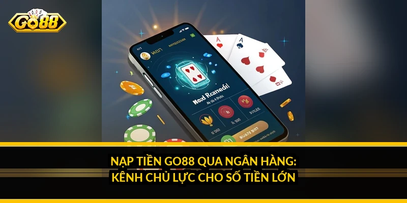 Nạp Tiền Go88: Phân Tích Chi Tiết Từng Kênh Nạp Và Cách Chọn Kênh Phù Hợp Nạp tiền Go88 qua ngân hàng: kênh chủ lực cho số tiền lớn